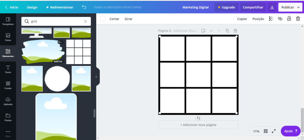 Mosaico para Instagram: como fazer com o Grid Post