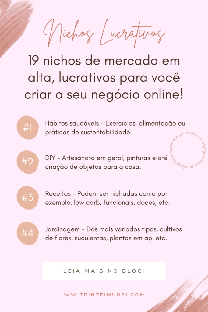 Melhores nichos de produtos para vender online na ! 