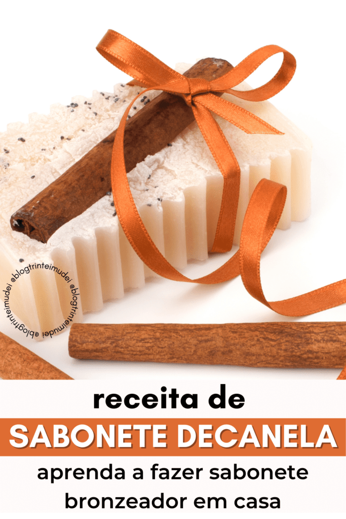 sabonete de canela