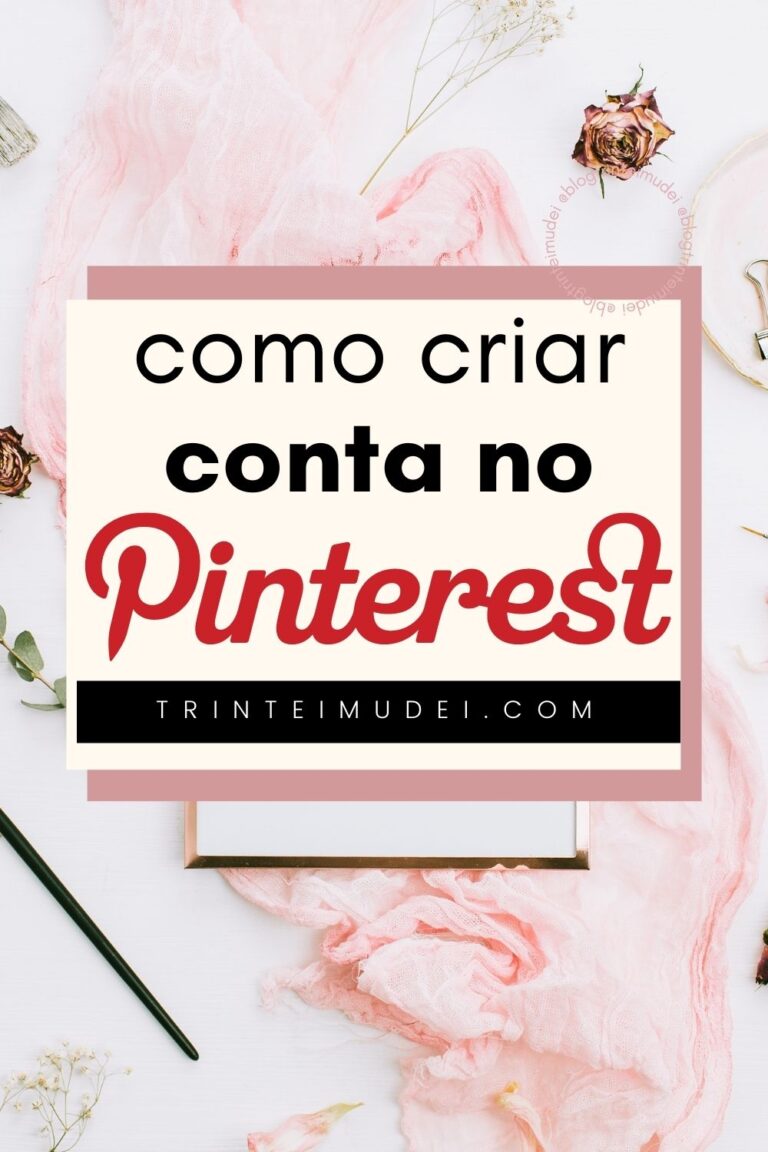 Como Criar Conta No Pinterest - Passo A Passo