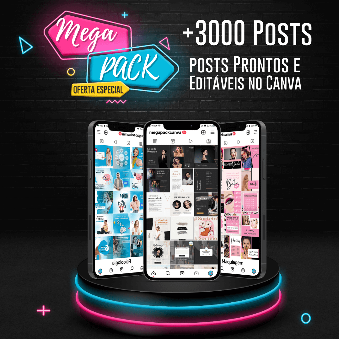 Pack Canva Editável E Profissional 4355