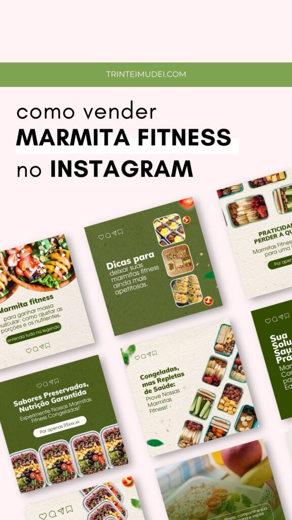 como vender marmita no Instagram